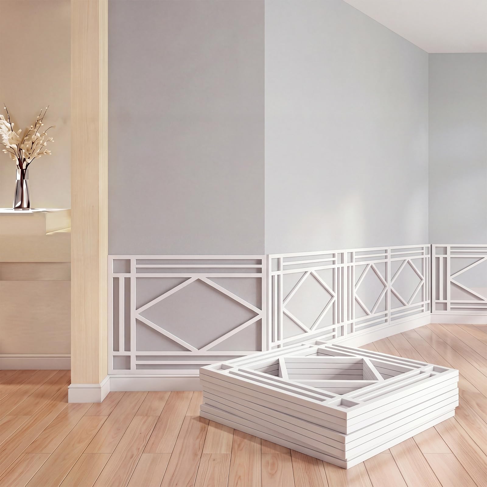 Photo 1 of Threehoney Wainscoting Panels 6 Pack