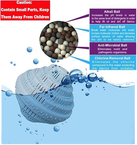 Miniatura 3 de Beron Bola de lavandería ecológica para 1500 lavados.