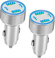 Vista 13 de [Apple MFi Certified] iPhone 17 Car Charger Fast Charging, KYOHAYA 3-Port 67W PD/QC Car Power Adapter USB-C Charger Cigarette Lighter + Type-C