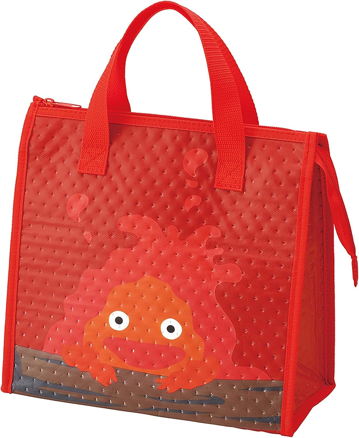 Skater FBC1-A Lunchtasche, Vlies-Isoliertasche, Heul's Moving Castle Calcifer, Studio Ghibli