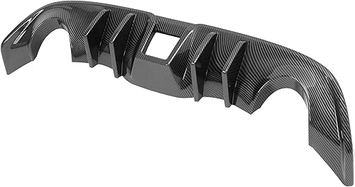 Miniatura 3 de HECASA Difusor Trasero Labio de Parachoques Compatible con Nissan 370Z Z34 Cupé 2009-2020 Modelo de 2 Puertas Estilo Aleta de Tiburón Alerón Trasero