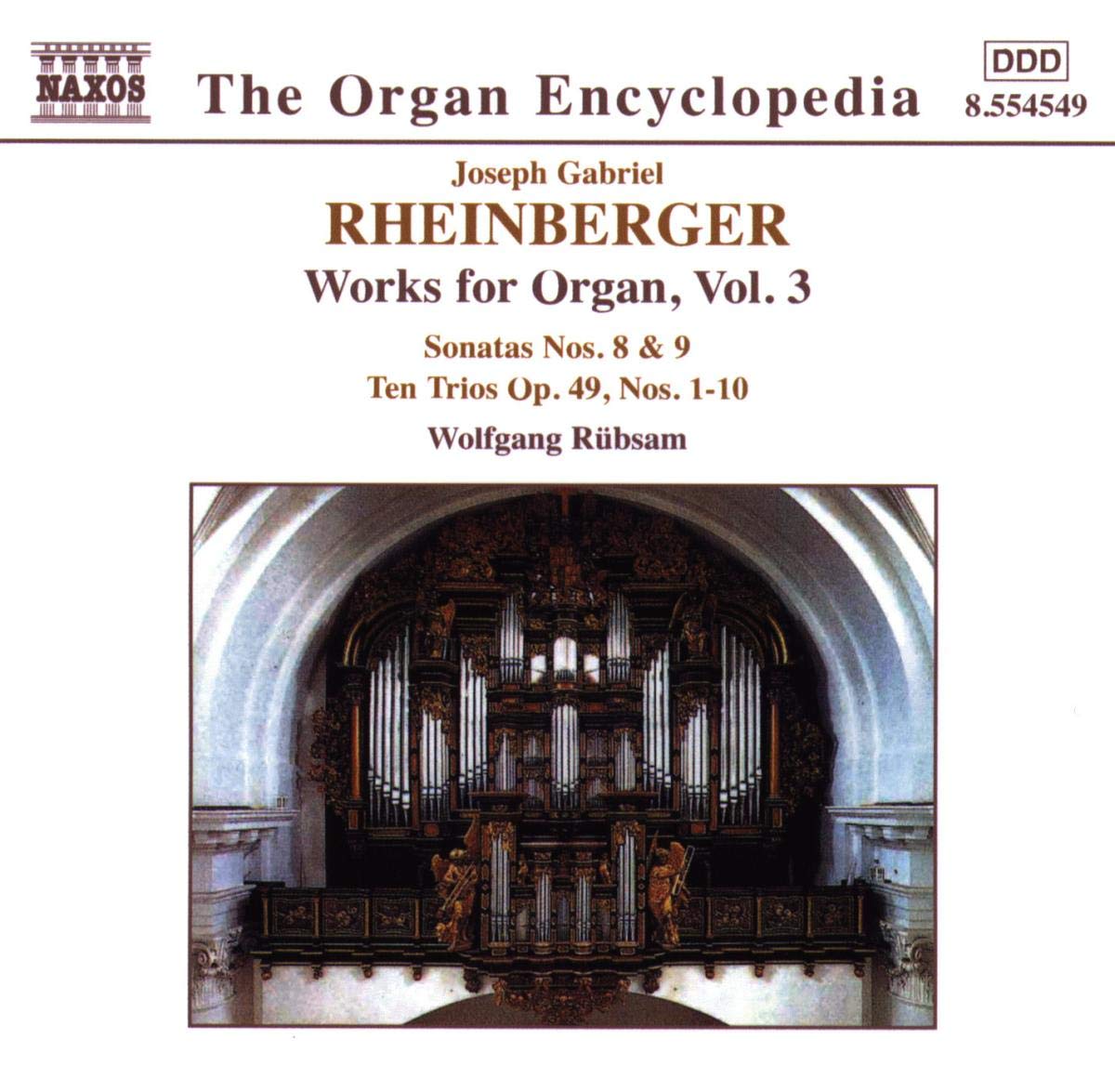 RHEINBERGER: Works for Organ, Vol. 3