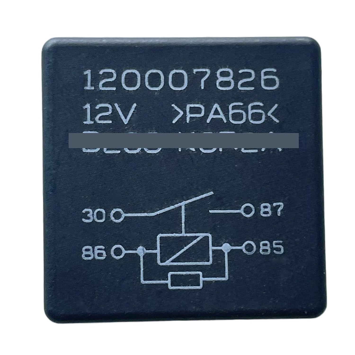 2PCS 120007826 12V 4-Pin NO Relay 40A Compatible with Opel/Vauxhall Corsa E 2015-2019 Engine Bay Fuse Box Cross Ref 0 332 019 166 / MAHLE MR84