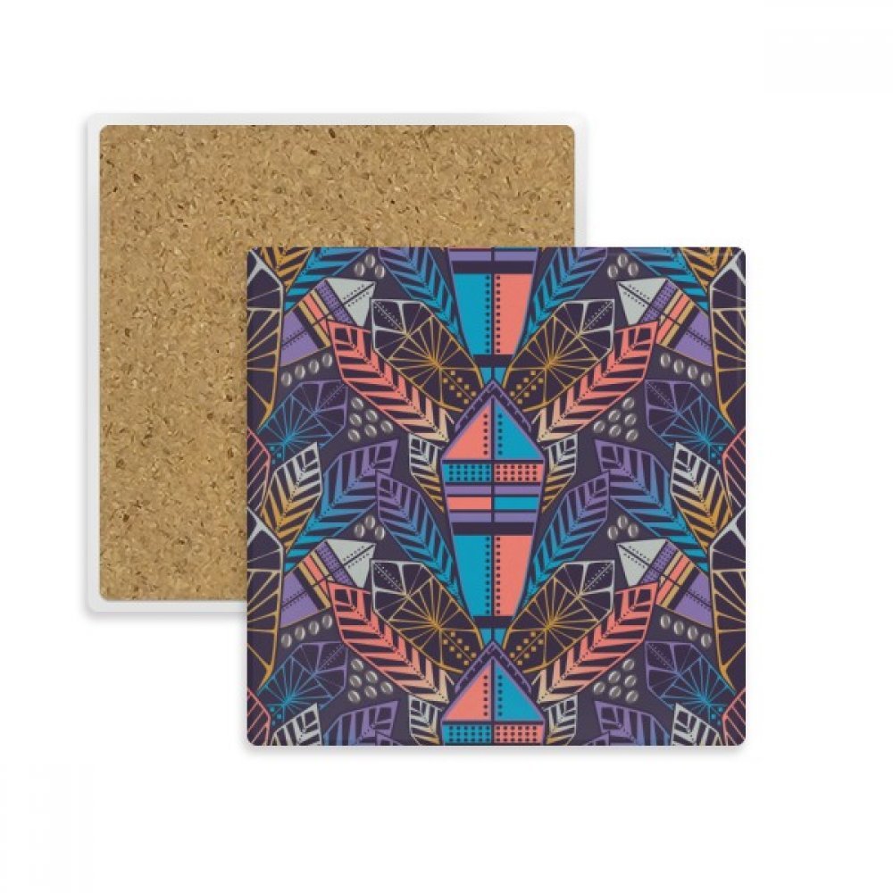 Coaster absorbant carrés colorés pour sublimer vos pauses café au bureau