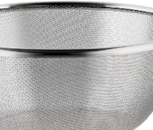 Miniatura 9 de Fydun Colador de cocina multifuncional, acero inoxidable, coladores de arroz de cocina acero inoxidable, colador de alimentos con pie para frutas y