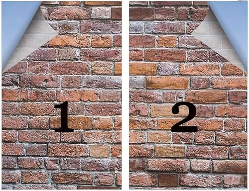 Miniatura 2 de Película de privacidad para ventana de privacidad marrón castaño, película decorativa para puerta de vidrio esmerilado, sin adhesivo, decoración de