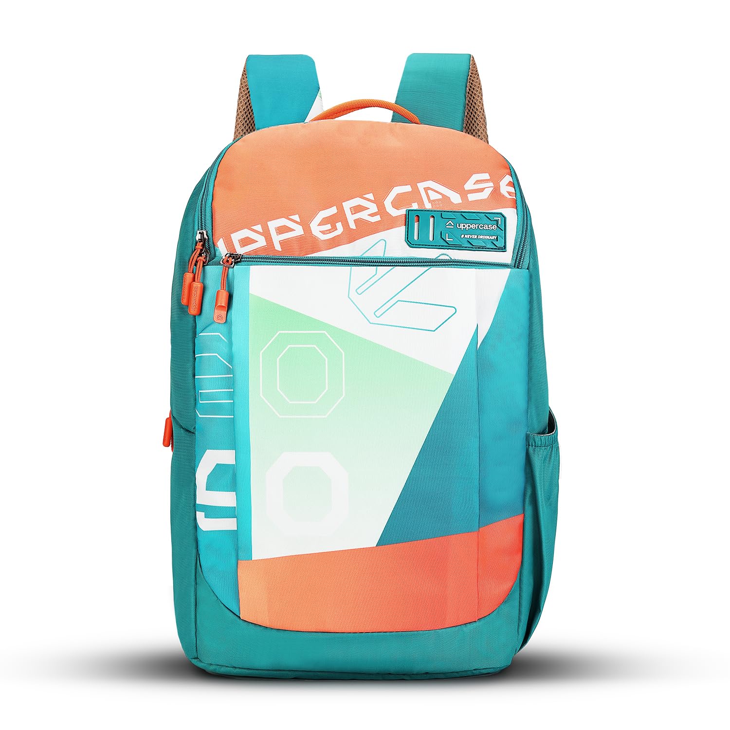 Campus 2501 Sustainable School Backpack | 2025 Collection | Well - Padded, Double Compartment with File Sleeve, Organizers, Side Bottle Pocket| For Boys & Girls | 500 Days Warranty-image-13