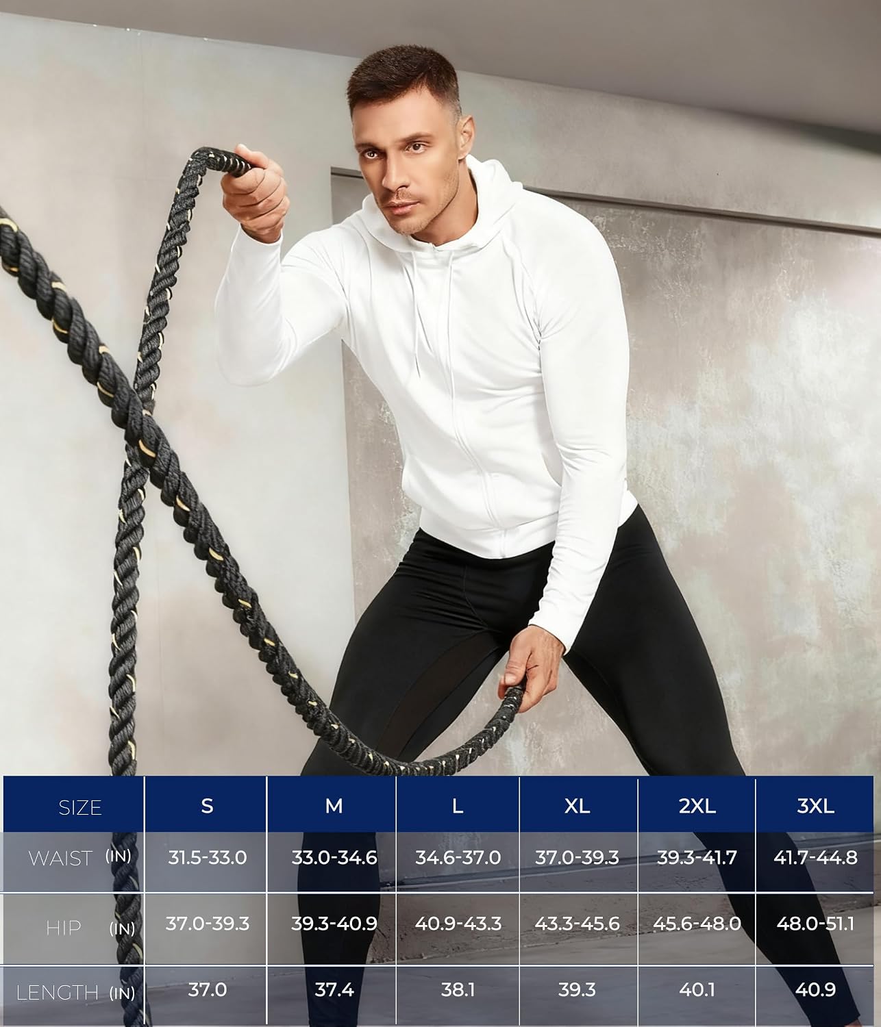 TAILONG Mens Compression Pants - Tights Leggings Athletic Base Layer Workout Pants for Running Yoga Football