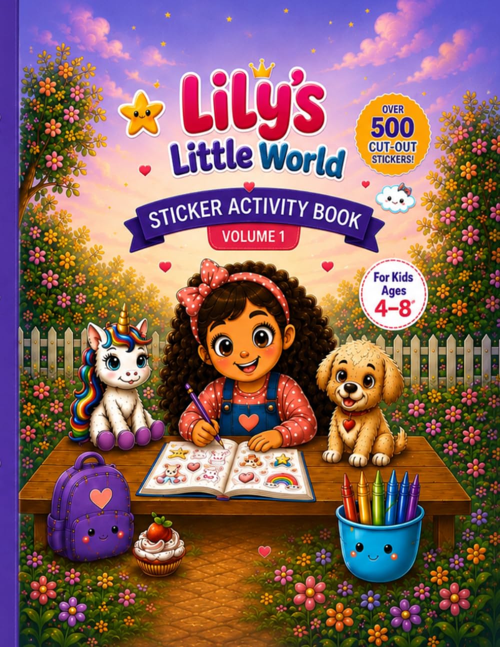 Lily's Little World Sticker Activity Book (Vol. 1)