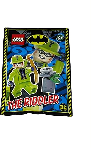 Lego Riddler Ogp Box Amazon.com: DC Lego Riddler Foil & Paper Pack #212009 : Toys & Games