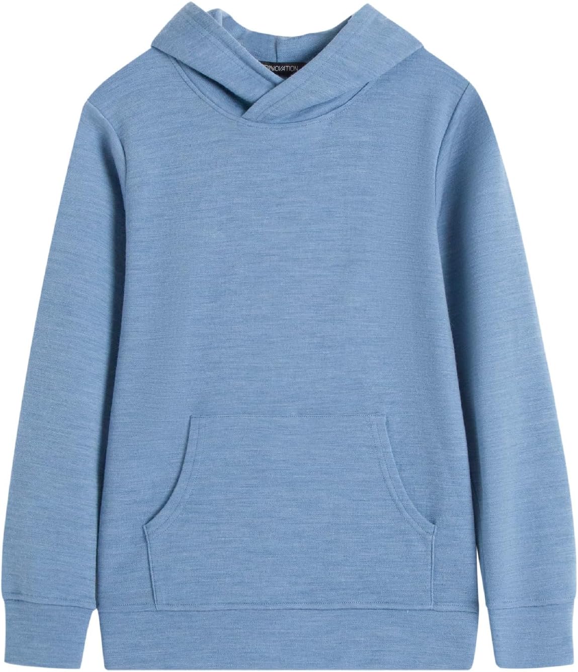 MERINNOVATION Merino Wool Cotton Kids Hoodie for Boys Girls - Thermal Children Hooded Sweatshirt Midweight Youth Hoddie