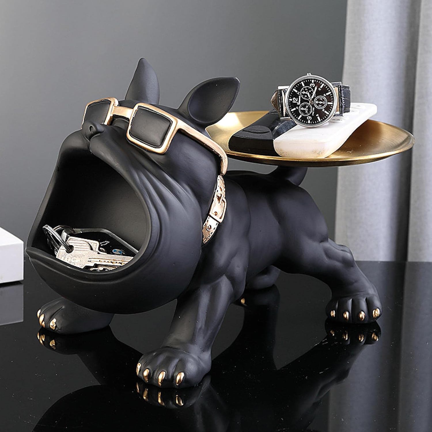 Creative Pit Bull Entrance to The Door to Put The Key Ornaments Entrance Shoe Cabinet Storage Box Home Decorations Housewarming Gifts