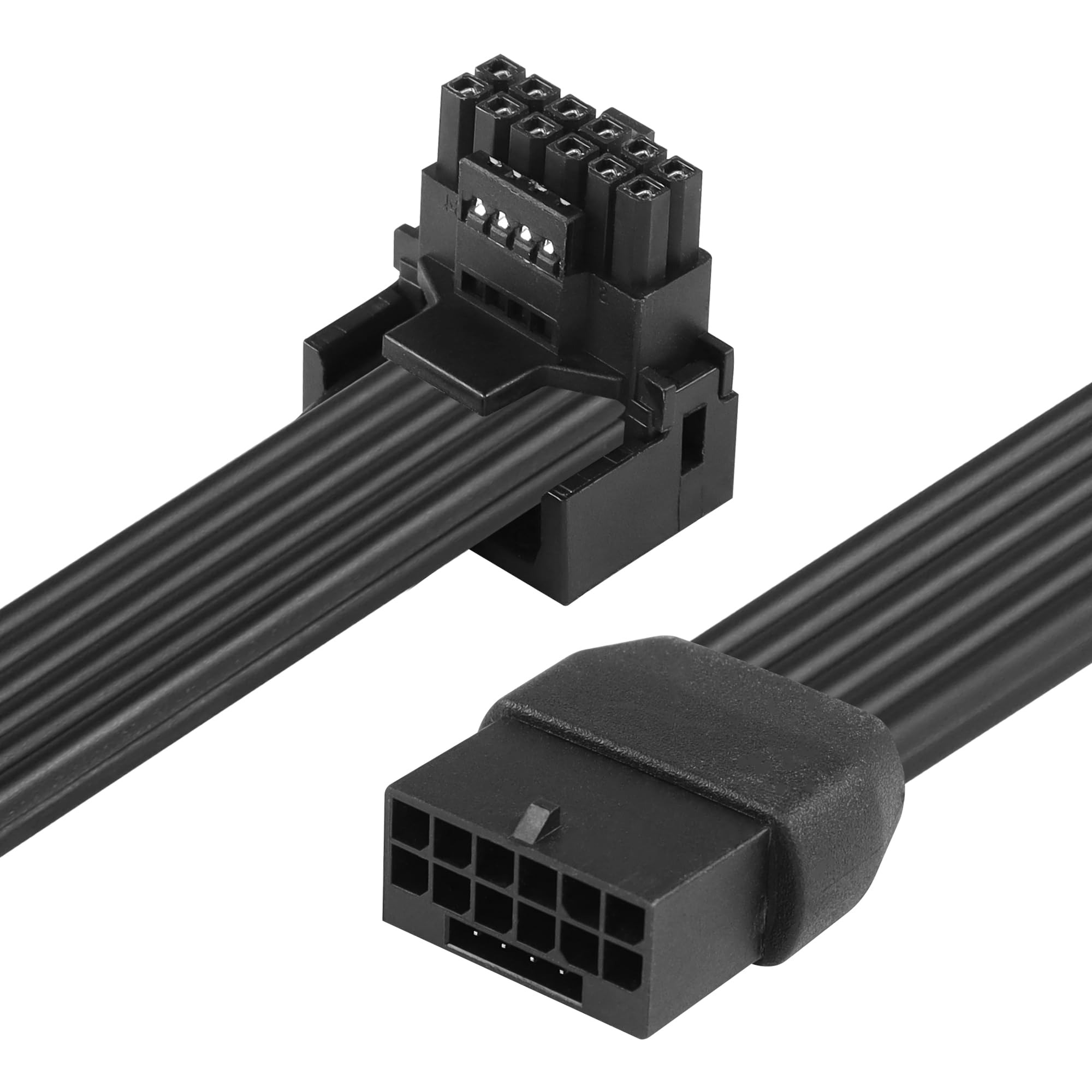 12VHPWR Right Angle Adapter - 90 Degree 16-Pin PCI-e 5.0 Cable For RTX 4090, 4080, 4070Ti GPUs