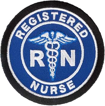 Nurse RN EMS Medcal 2x3.5 Laser Cut Patch - Etsy