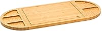 Vista 1 de SMIRLY Tablas de cortar de madera para cocina, juego de tablas de cortar de bambú, tabla de cortar de cocina con almacenamiento, tablas de cortar