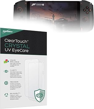 BoxWave Screen Protector Compatible with OneXPlayer MINI - ClearTouch Crystal Anti-UV EyeCare 2-Pack, Filters Out Harmful Blue Light Reduce Fatigue