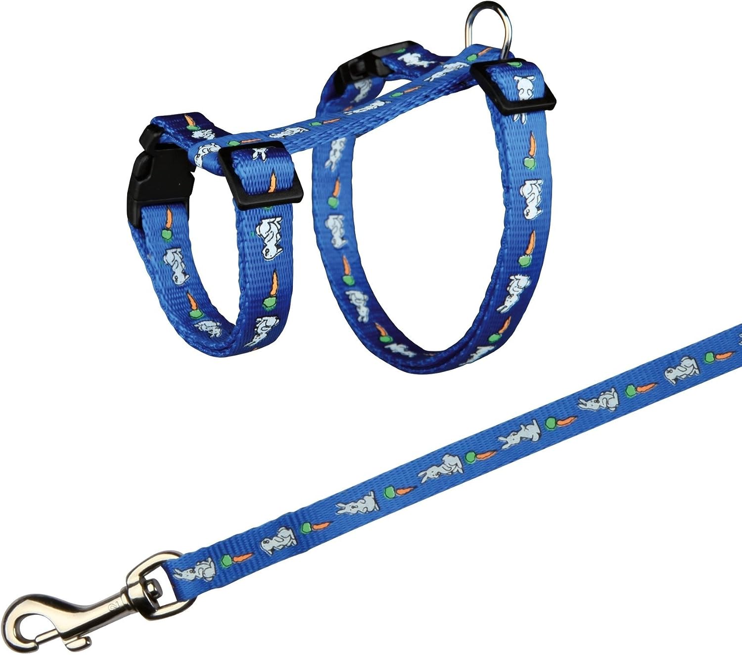 Trixie Rabbit Harness & Lead Set With Motif (Various Colors)