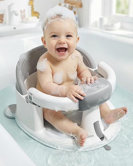 ONTHEWEI Baby Bath Seat Review: Safe and Comfy Bath Time for Little Ones