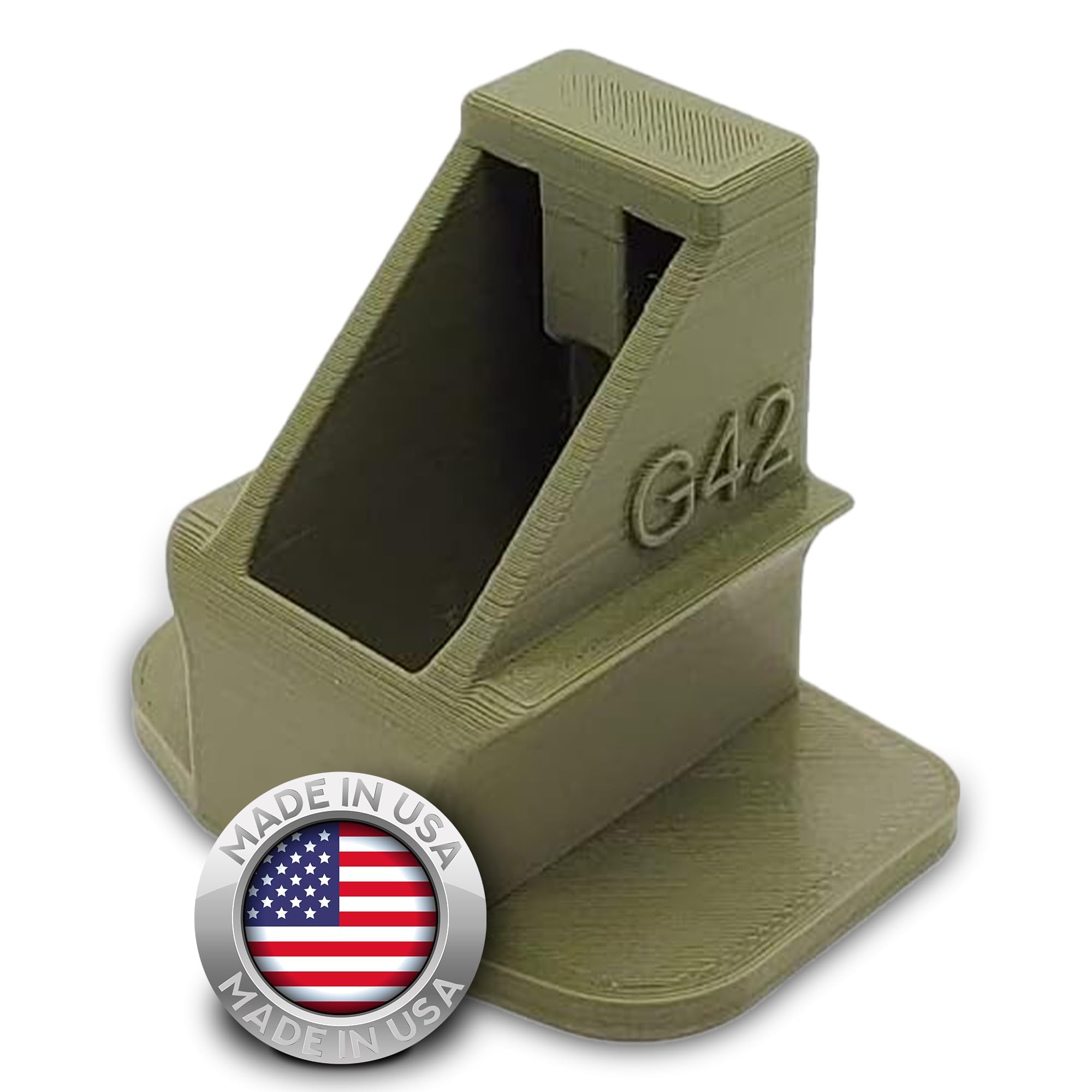 Magazine Loader for The Glock 42 Model - Easy Pain Free Loading - Comfortable Grip - Speed Loader Accessories - Large Flanges for Thumb Relief