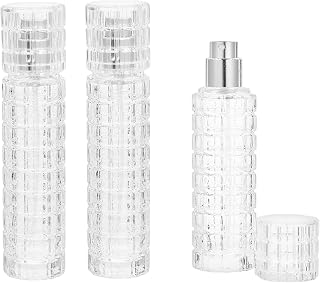Zerodeko 3pcs Cocktail Atomizer, Glass Refillable Perfume Bottle Travel Vermouth Spritzer Cocktail Spray Mister Bar Spray Bottle (30ml)