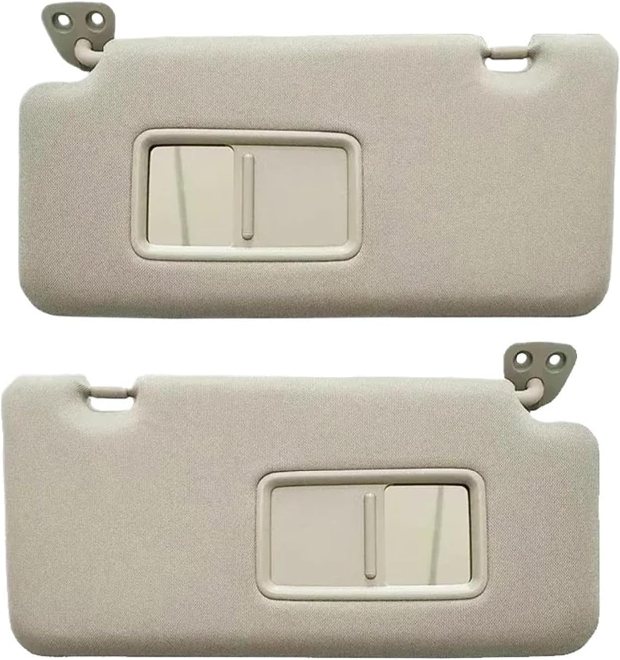Car Front Left/Right Windshield Sun Visor Light Shield With Cosmetic Mirror Compatible For Nissan Tiida 2005-2010(1pair)