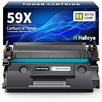 Halloya Toner 59X con Chip Compatibile con HP 59X CF259X 59A CF259A
