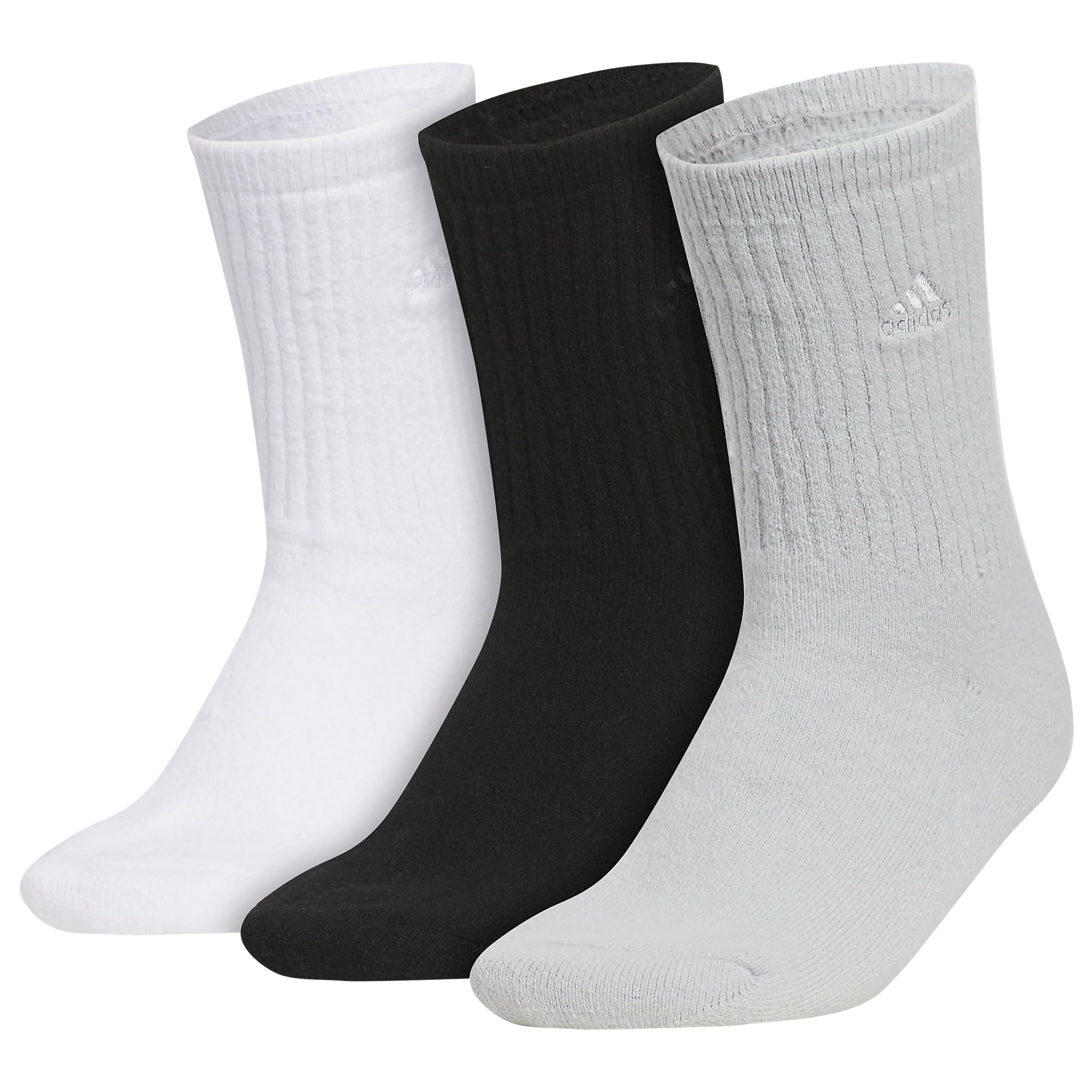 adidasWomen's Cushioned Comfort Socks (3 Pairs) Super Soft & Cozy