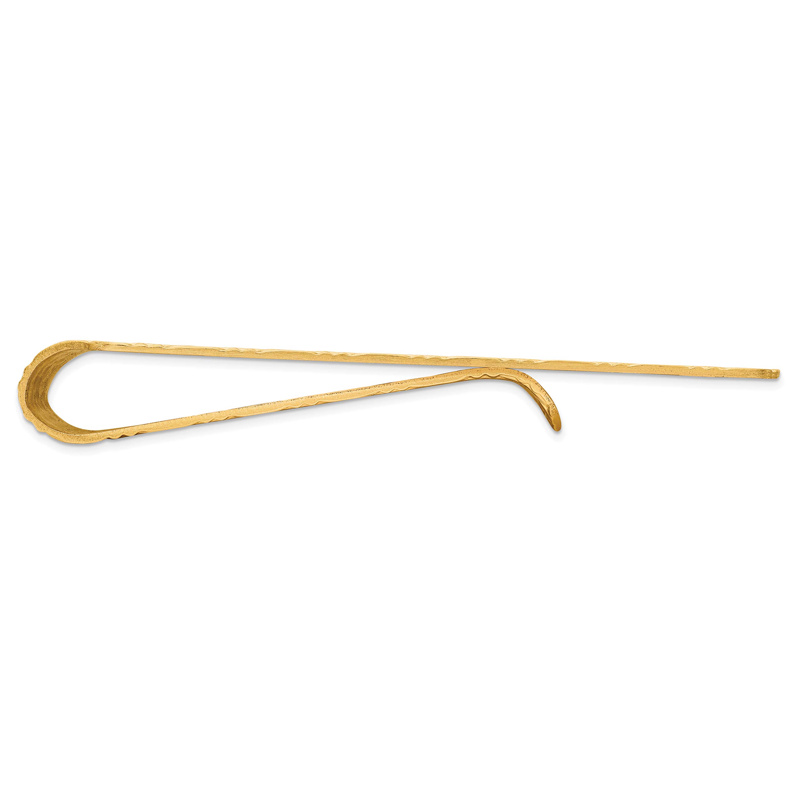 Men's 14k Yellow Gold Money Clip Fine Jewelry For Men Gifts For Him