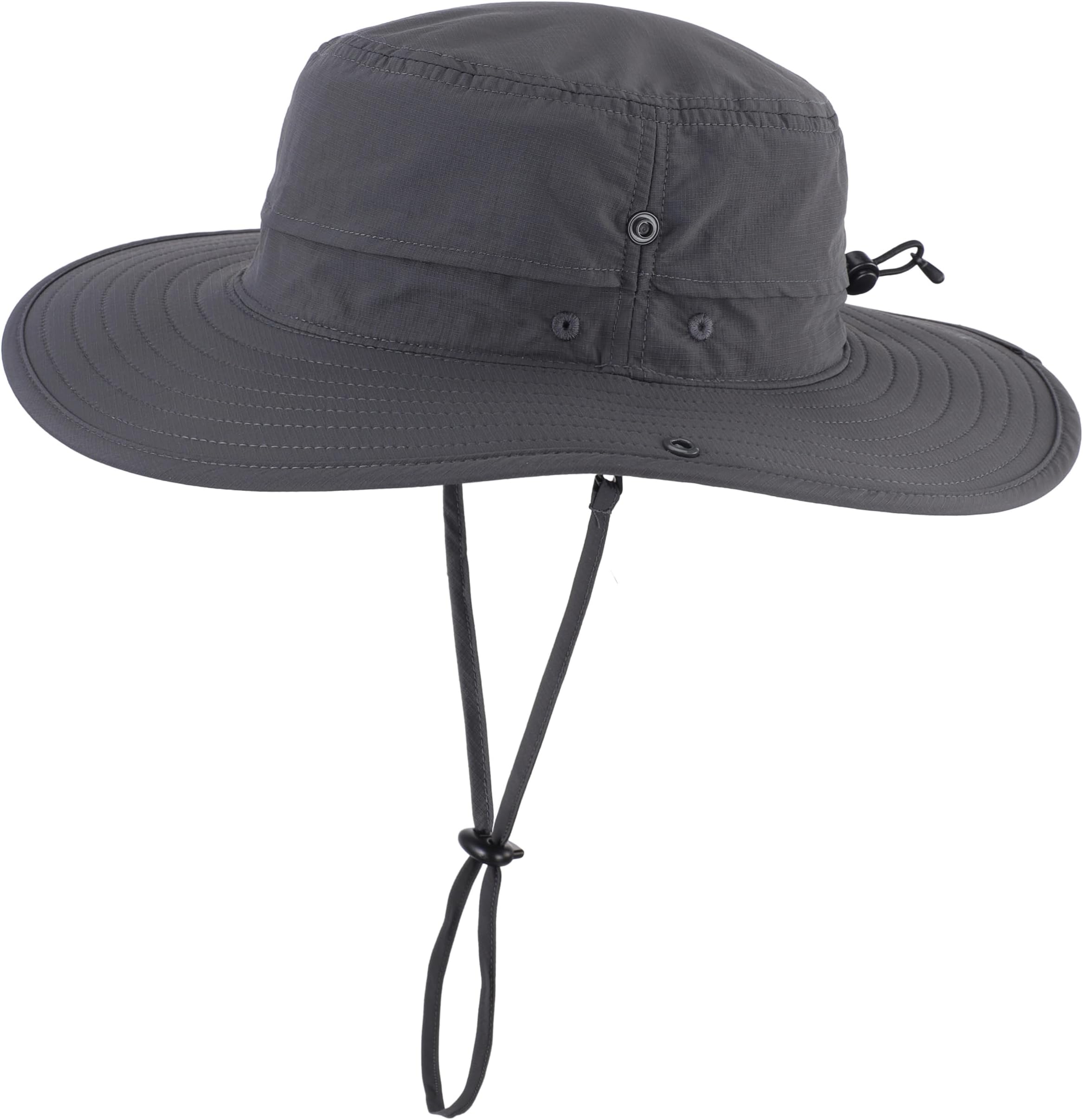Sun Hat for Men Women Outdoor UV Protection Safari Hat for Fishing Hiking Gardening Breathable Cowboy Hat UPF50