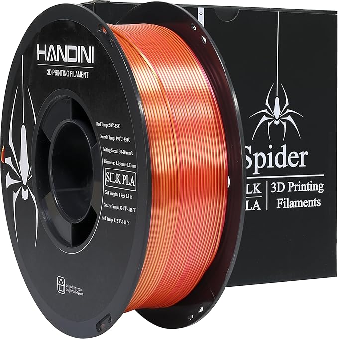 Handini PLA + Filament Pro, Silk PLA 3D Printing Filament 1.75mm, Upgraded...