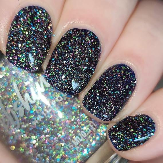 KBShimmer A Real Gem Reflective Nail Polish Topper 0.5 oz Full Sized Bottle