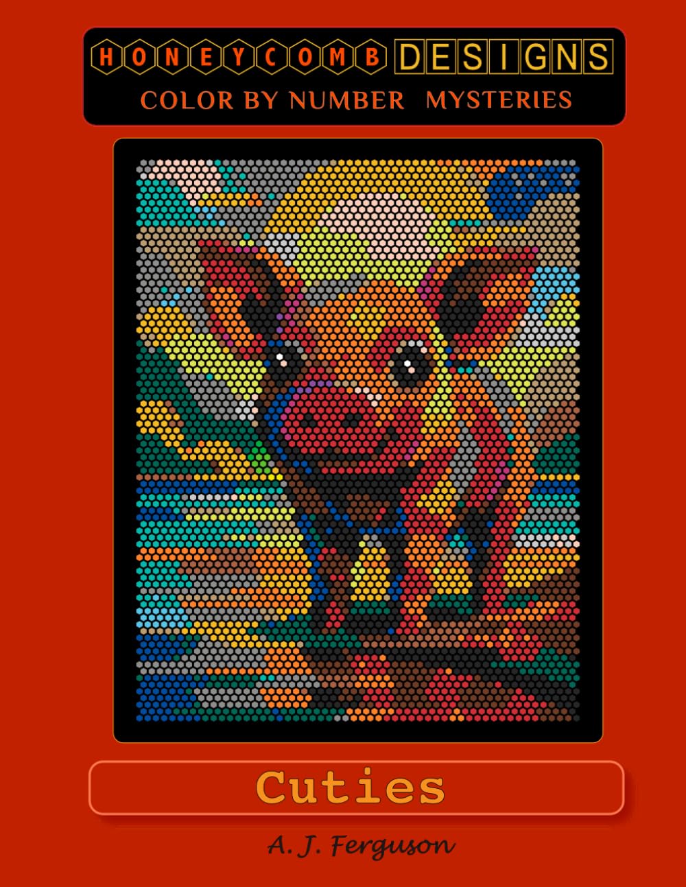 Cuties Color by Number Book - Standard paper