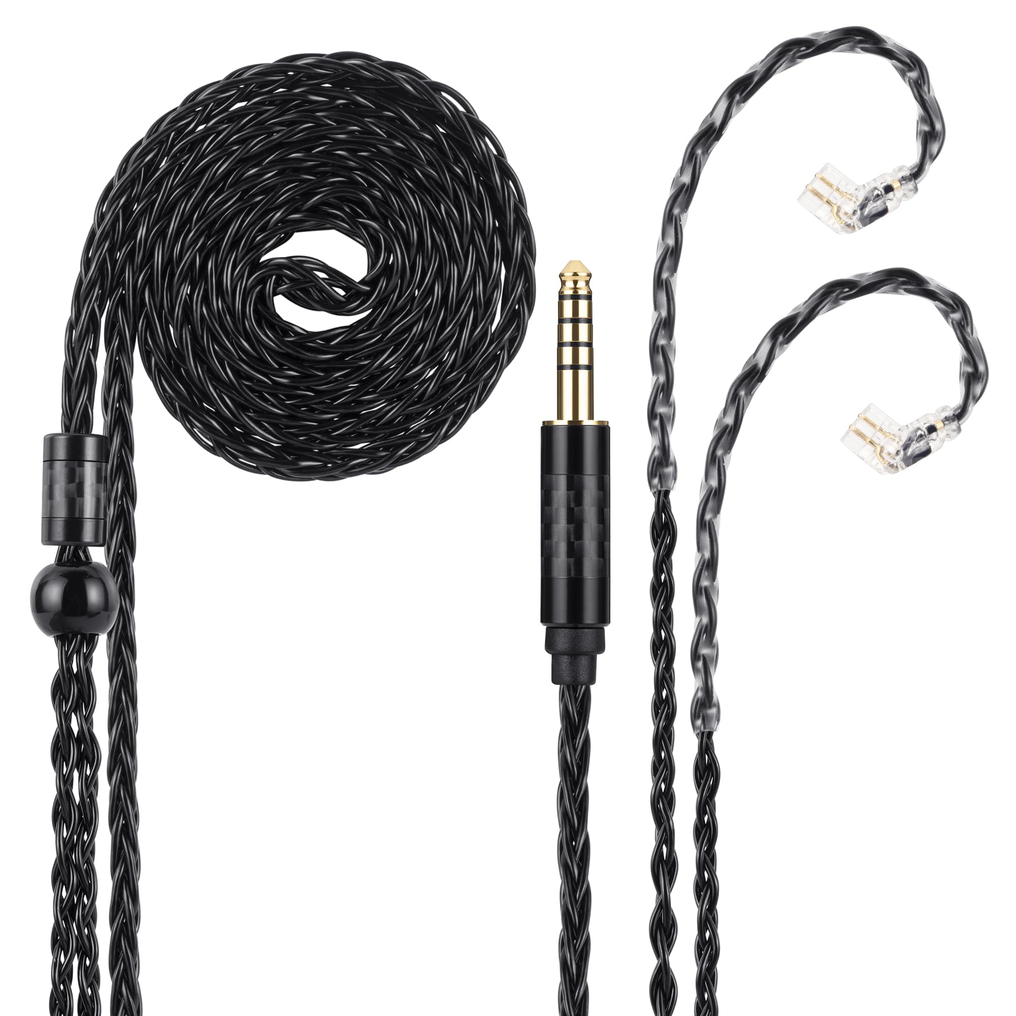 Amazon | UNCLE LIGHT 4.4mm - QDC (埋め込み型2ピン) IEMケーブル 8