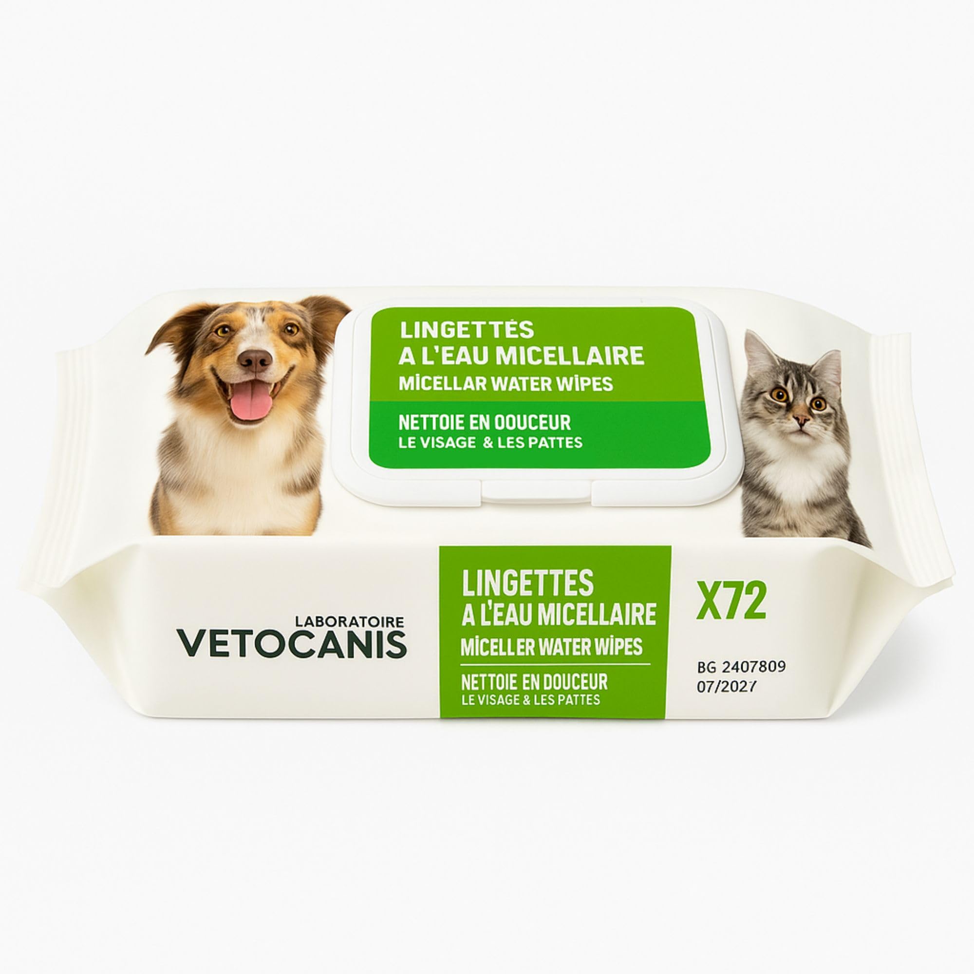 Lingettes Nettoyantes Hypoallergéniques Pour Les Yeux Pour Animaux De Compagnie