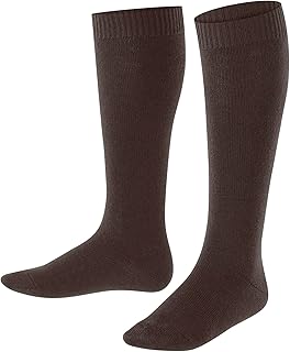 unisex niños Comfort Wool calcetines largos transpirable regulación del clima antiolores lana algodón cálido revestimiento interior suave con la piel para vida cotidiana escuela 1 par