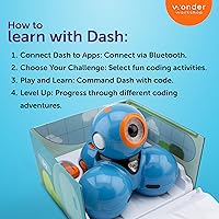 Vista 4 de Wonder Workshop Robot Dash, Dash Robot