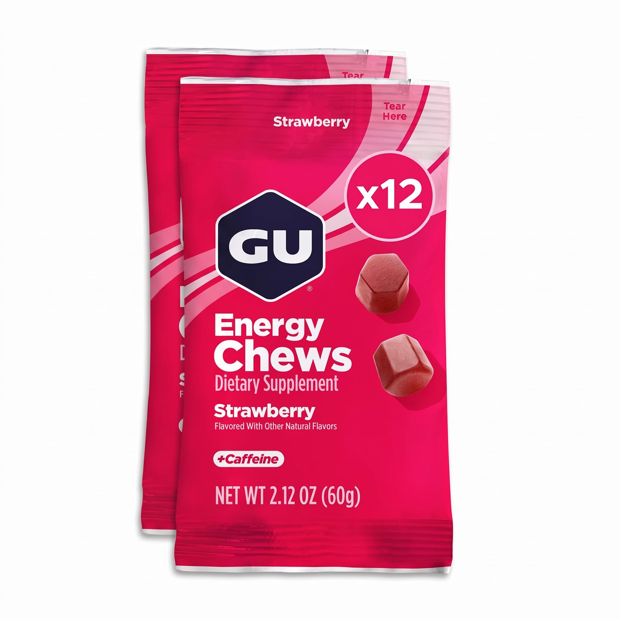 GU Energy Chews, Assorted Flavors - 12 Bags (24 Servings Total) — Amazon image 13