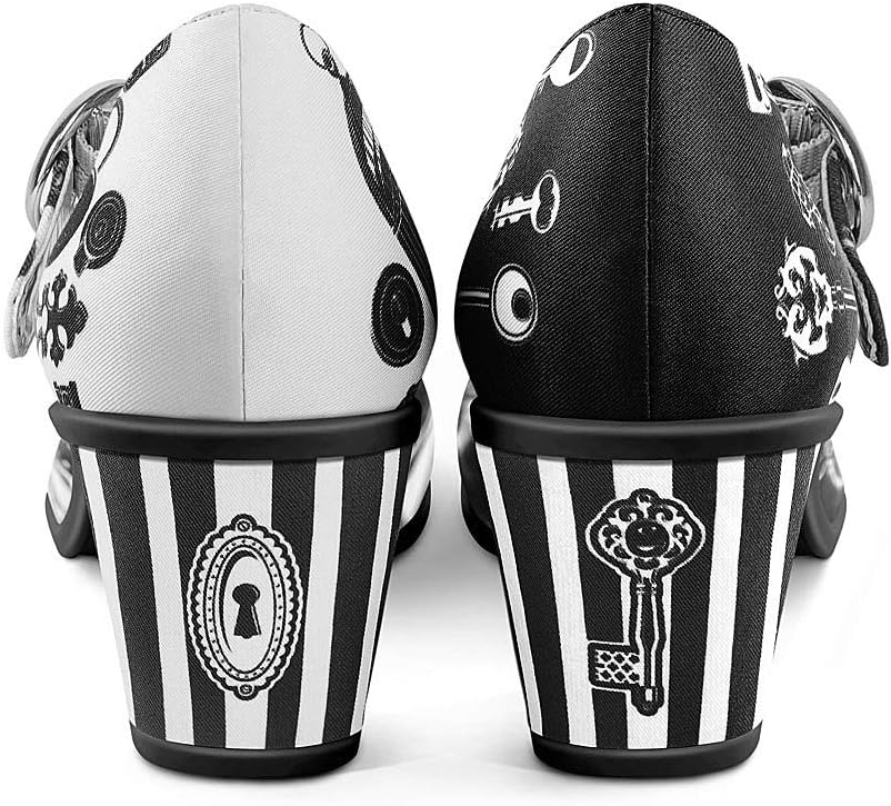 Hot Chocolate Design Women’s Mary Jane Heels – Block-Heel Dress Shoe - Image 4