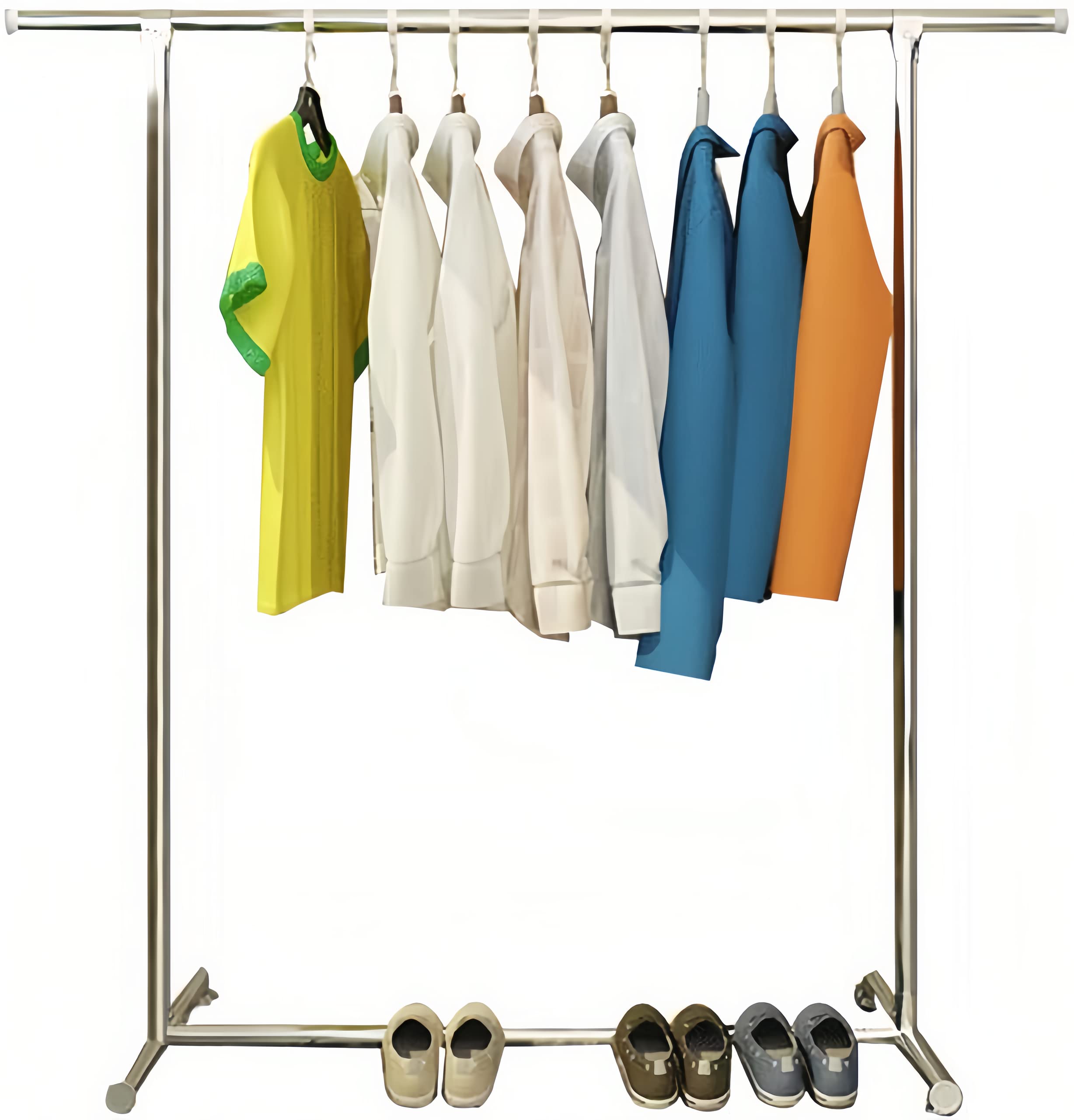 ORCHID M® Scalable Space Saving Clothes Drying Rack, Stainless Steel Adjustable High Capacity Garment Clothes Storage Rack,Display rack for outdoor activities, camping or yard sales Rack