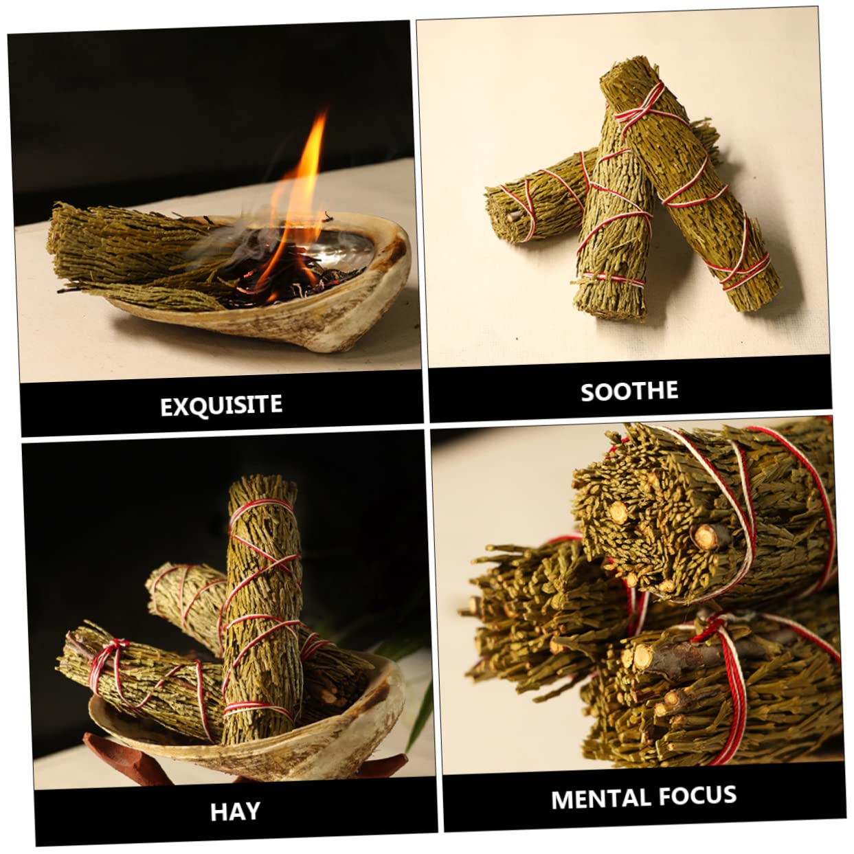 ULTECHNOVO 2stücke Räucherstäbchen Raumreinigung Aromatherapie Für Meditation Und Entspannung Natürliche Duftsticks Für Positive Und Harmonie