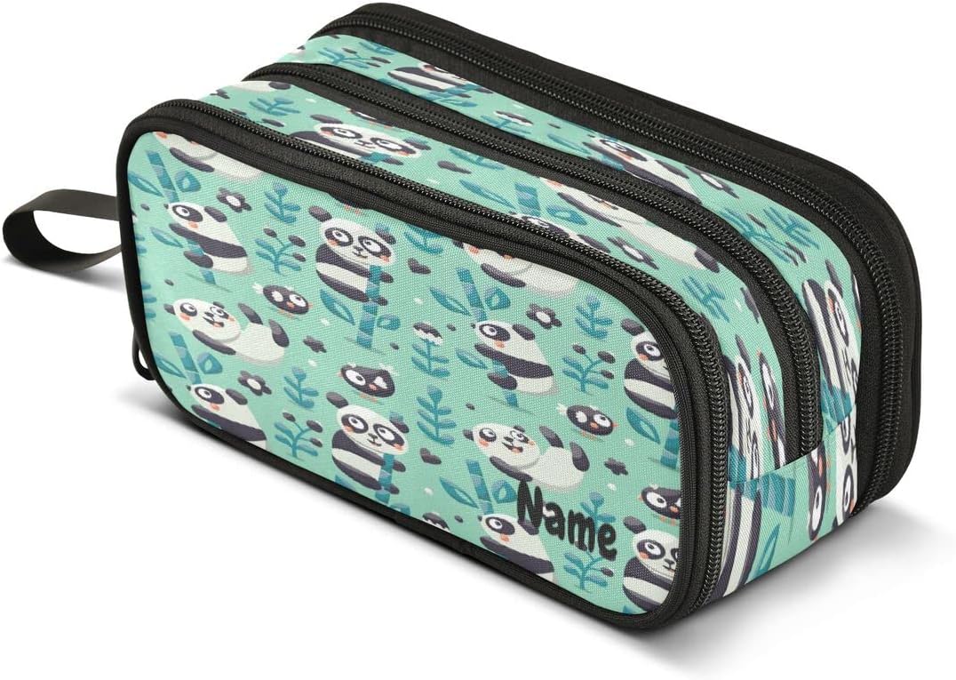 Goofa Space Planet Pattern Big Capacity Pencil Pen Case Office College Large Storage High Capacity Bag Pouch Holder Box Organizer - View #4