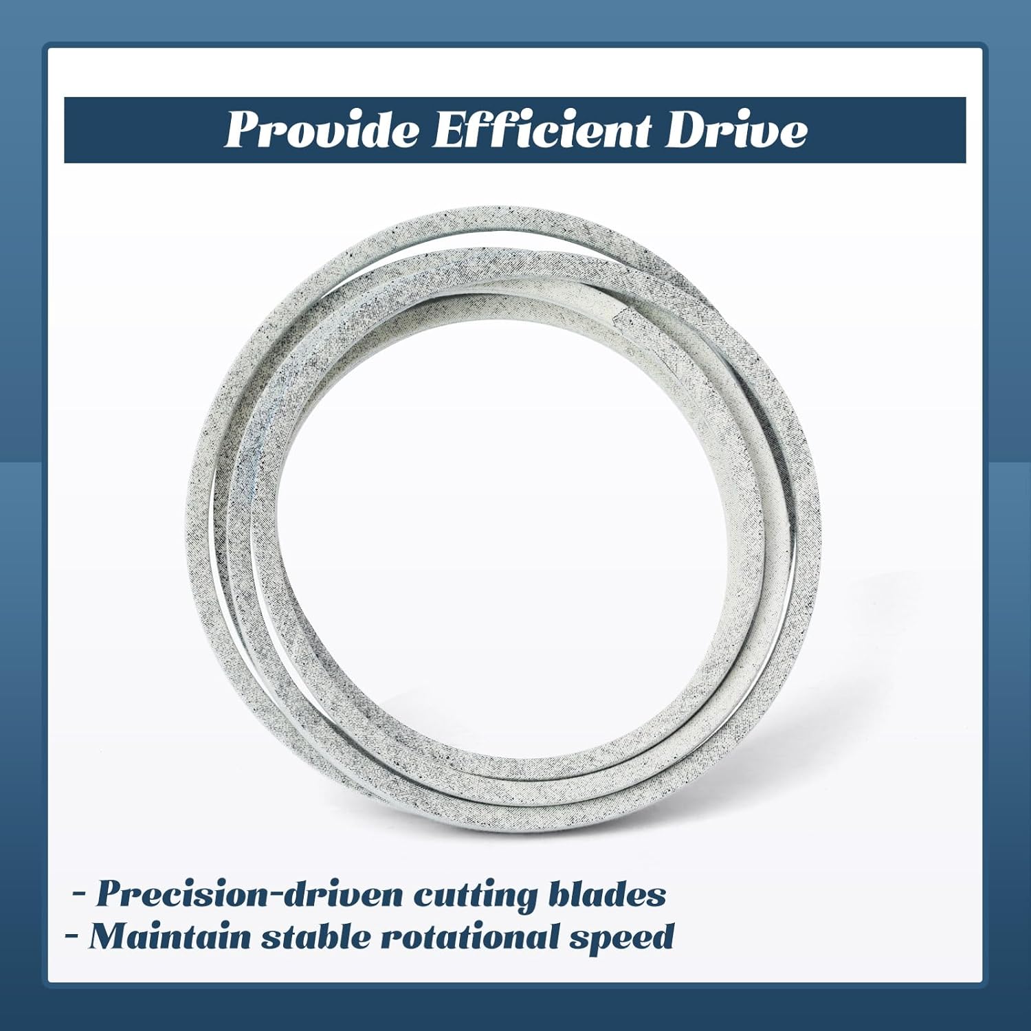 5901704 Deck Belt Compatible with Ferris Lawn Mowers A-Section 130" EL Drive Belts, Parts Replace 5901705 5901706 5901707 5105516 5105516FS 5901729 5901740 5901775 5901813 5901952 5901990