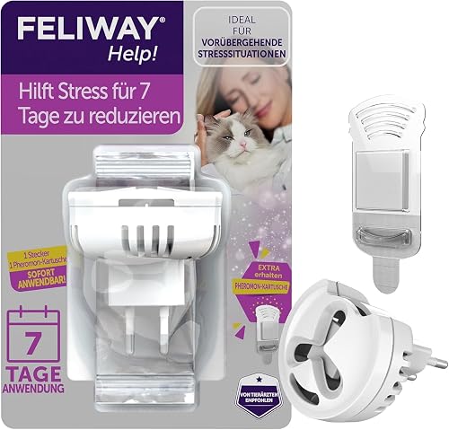 FELIWAY Help! Kit de iniciación de evaporador de feromonas de 7 días