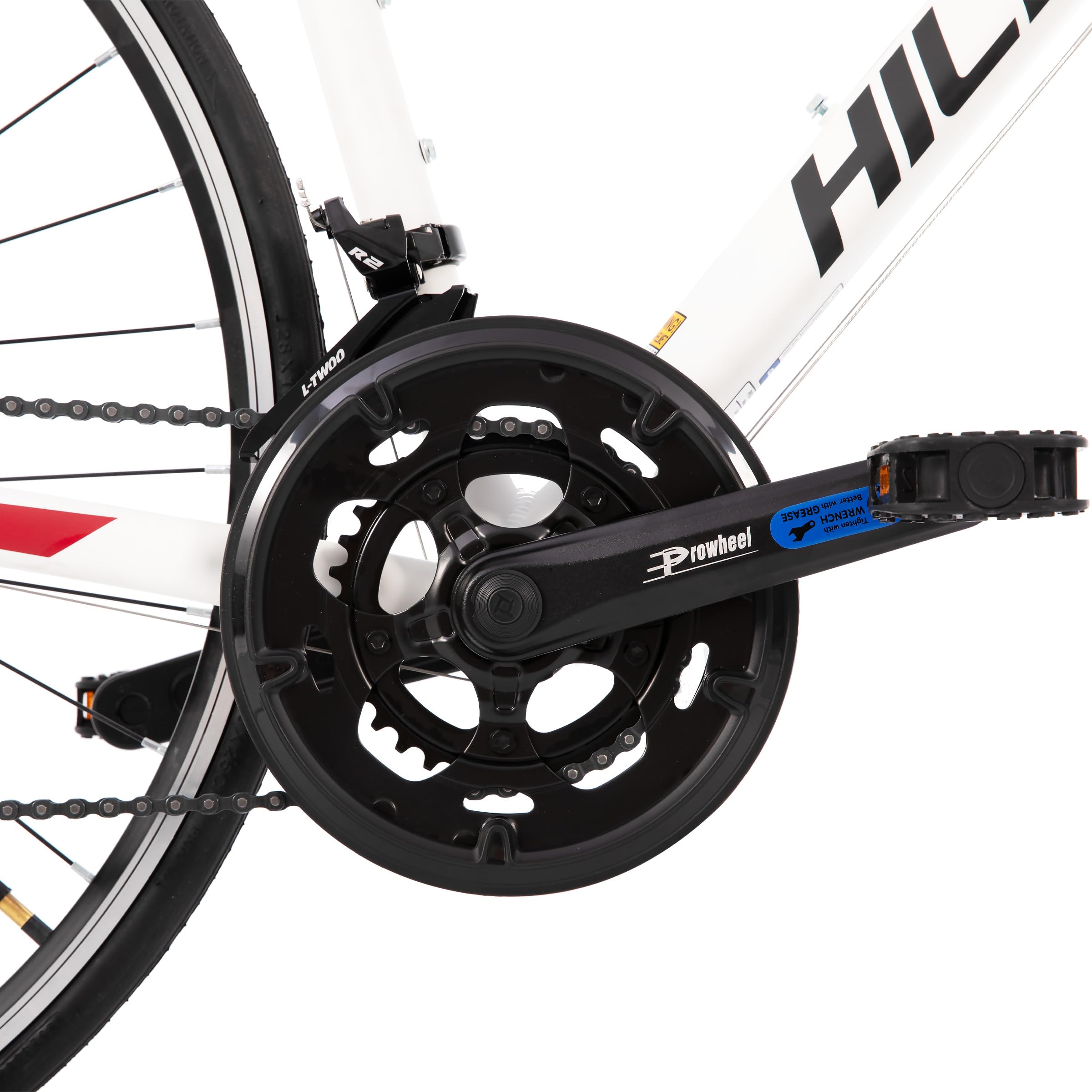 Hiland Bicicleta de Carreras 700c Racing Bike City con 14 velocidades, transmisión de 55cm 60cm…