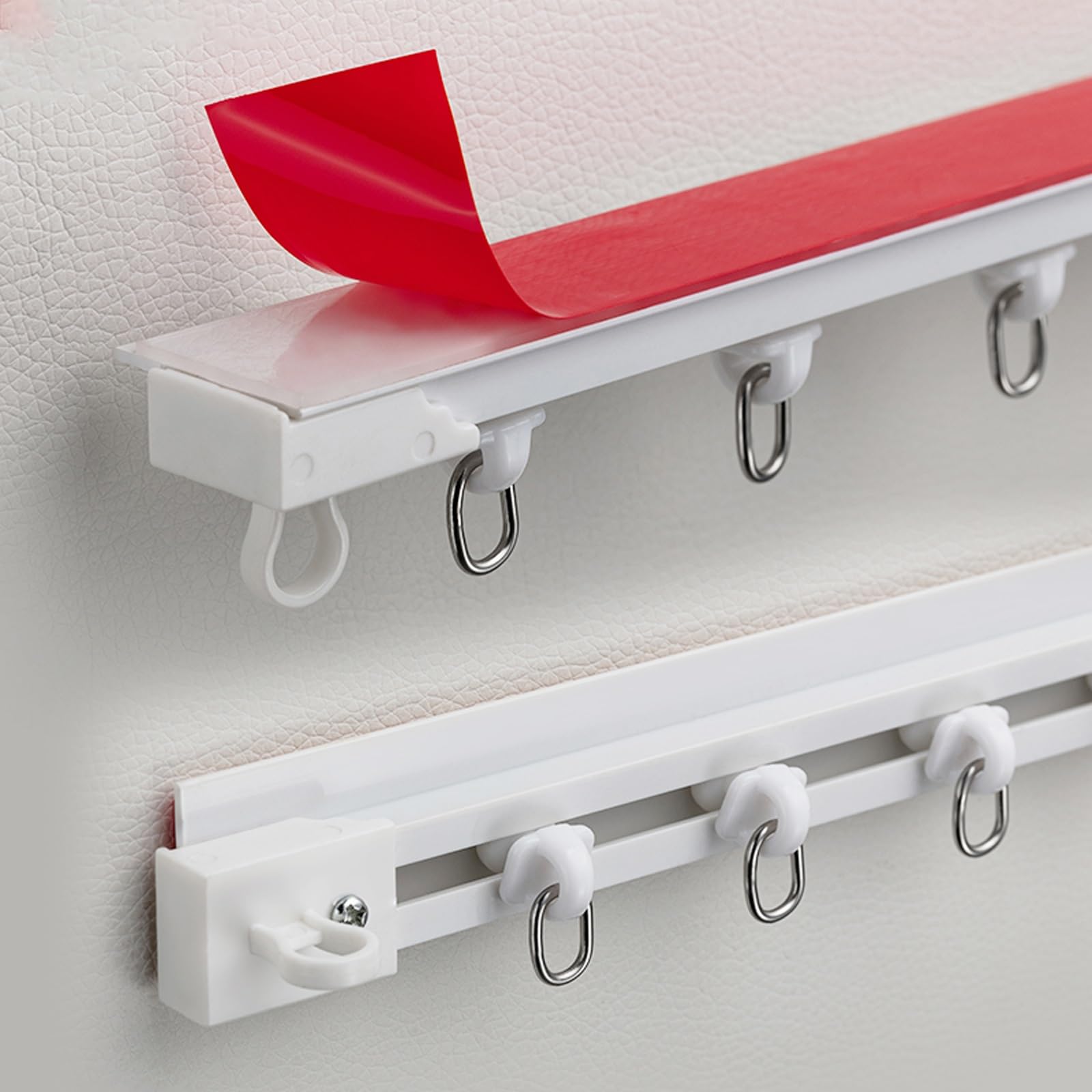 Asta autoadesiva per camper e doccia, 30-600 cm, senza foratura, montaggio a soffitto o parete, 145 cm, versatile soluzione domestica