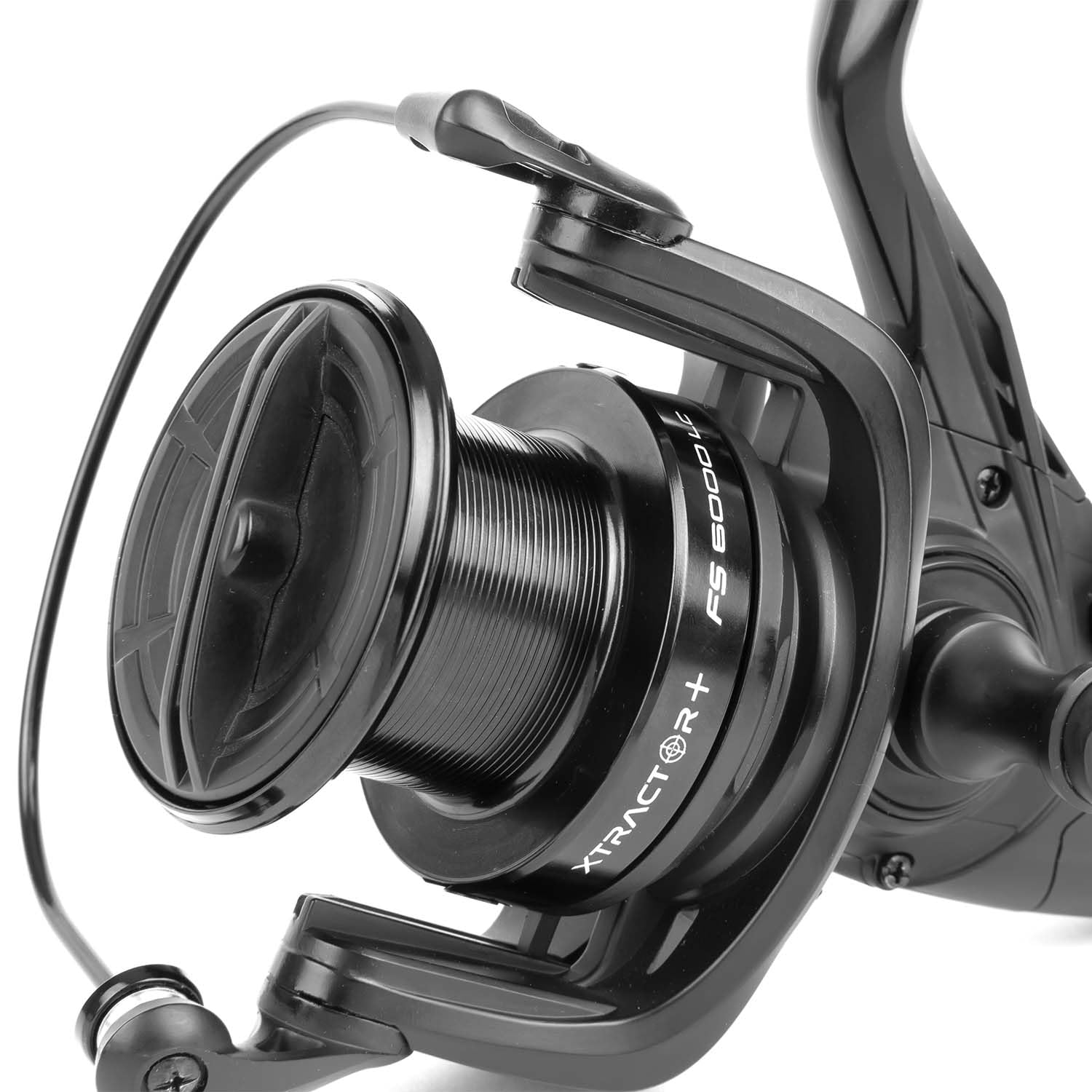 Sonik Xtractor+ FS 6000 LC BC0055 - Mulinello per pesca alla carpa, colore: nero opaco