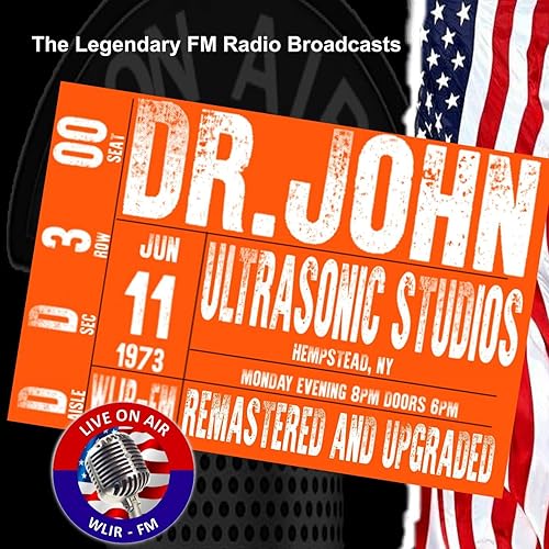 Legendary FM Broadcasts Ultrasonic Studios Hempstead NY 11th June