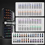 115-In-1 Magnetic Screwdriver Set Ratchet Screwdriver Set S2 Steel Drill Bits Multi-Functional Compact Repair Tool Kit Suitable for Furniture Precision Appliances Bicycles Ideal Gift for Men
