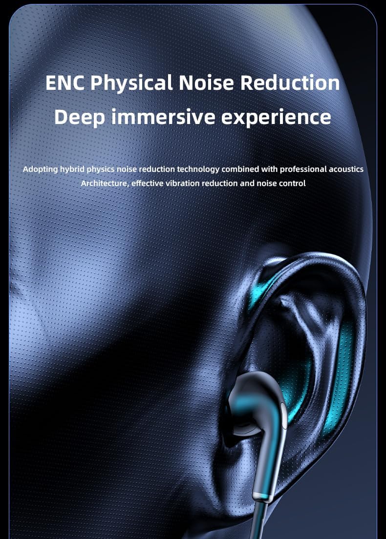 Wireless Earbuds Neckband Bluetooth 5.4 Headphones,Pop Up Memory Card Slot & Noise Cancelling Mic,HiFi Stereo Deep Bass Earphones Single Battery Life 50H for Sports/Music/Phone Call,Pink