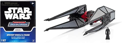 Miniatura 11 de Star Wars Micro Galaxy Squadron TIE Defender Elite Mystery Bundle - Vehículos de 3 y 2.5 pulgadas con accesorios (exclusivo de Yaxa)